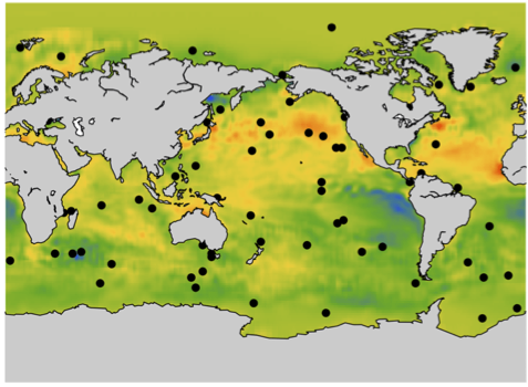 Sea surface temperature